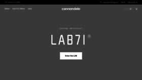 What Cannondale.com website looked like in 2023 (1 year ago)