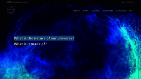 What Cern.ch website looked like in 2023 (1 year ago)