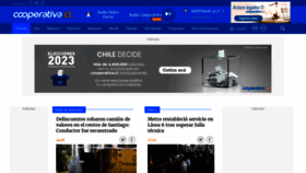 What Cooperativa.cl website looked like in 2023 (1 year ago)