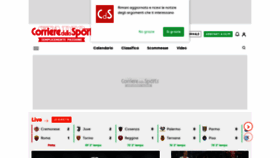 What Corrieredellosport.it website looked like in 2023 (1 year ago)