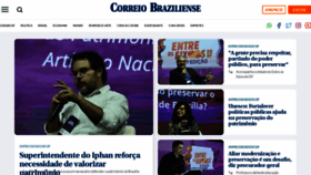 What Correiobraziliense.com.br website looked like in 2023 (1 year ago)