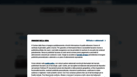 What Corriere.it website looked like in 2023 (3 years ago)