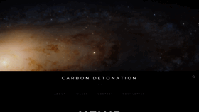 What Carbondetonation.com website looked like in 2023 (1 year ago)