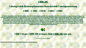 What Chbc.de website looked like in 2023 (2 years ago)