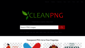 What Cleanpng.com website looked like in 2023 (1 year ago)