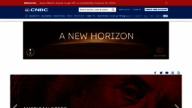 What Cnbcprime.com website looked like in 2023 (1 year ago)