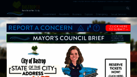 What Cityofbastrop.org website looked like in 2023 (1 year ago)