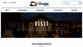 What Classiccenter.com website looked like in 2023 (1 year ago)