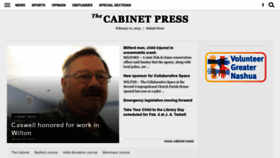 What Cabinet.com website looked like in 2023 (1 year ago)
