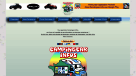 What Campingcar-infos.com website looked like in 2023 (1 year ago)