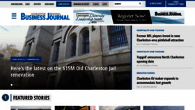What Charlestonbusiness.com website looked like in 2023 (1 year ago)