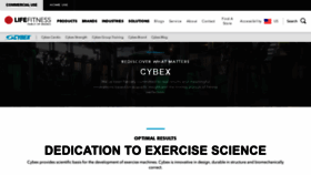 What Cybexintl.com website looked like in 2023 (1 year ago)