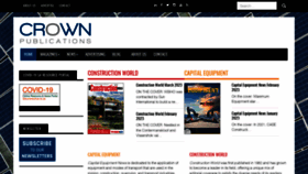 What Crown.co.za website looked like in 2023 (1 year ago)