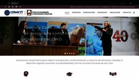 What Ciad.mx website looked like in 2023 (1 year ago)