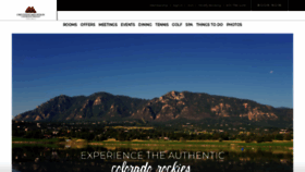 What Cheyennemountain.com website looked like in 2023 (1 year ago)