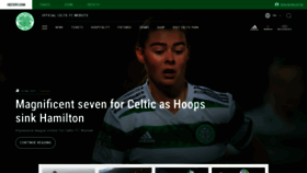 What Celticfc.com website looked like in 2023 (1 year ago)