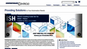 What Ccontrols.com website looked like in 2023 (1 year ago)