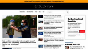 What Cdc.news website looked like in 2023 (1 year ago)
