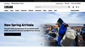 What Camelbak.com website looked like in 2023 (1 year ago)