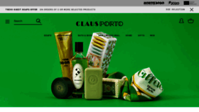 What Clausporto.com website looked like in 2023 (1 year ago)