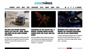 What Coolthings.com website looked like in 2023 (1 year ago)