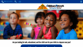 What Childcarenetwork.com website looked like in 2023 (1 year ago)