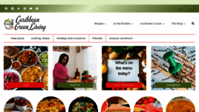What Caribbeangreenliving.com website looked like in 2023 (1 year ago)