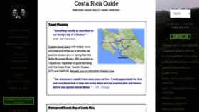 What Costa-rica-guide.com website looked like in 2023 (1 year ago)