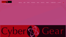 What Cyber-gear.com website looked like in 2023 (1 year ago)