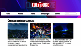 What Cultture.com website looked like in 2023 (1 year ago)
