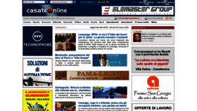 What Casateonline.it website looked like in 2023 (1 year ago)