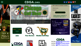 What Cdga.org website looked like in 2023 (1 year ago)
