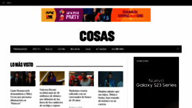 What Cosas.pe website looked like in 2023 (1 year ago)