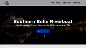 What Chattanoogariverboat.com website looked like in 2023 (1 year ago)