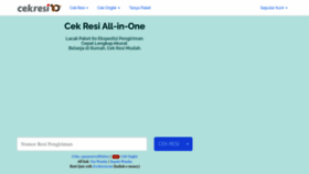 What Cekresi.com website looked like in 2023 (1 year ago)