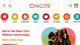What Chicmi.com website looked like in 2023 (1 year ago)