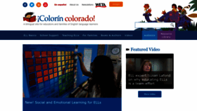 What Colorincolorado.org website looked like in 2023 (1 year ago)
