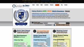 What Certificationpoint.org website looked like in 2023 (1 year ago)