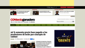 What Contextoganadero.com website looked like in 2023 (1 year ago)