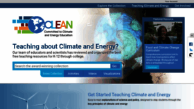What Cleanet.org website looked like in 2023 (1 year ago)