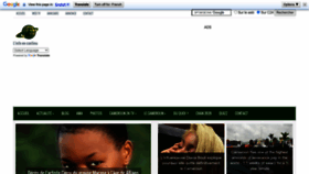 What Cameroun24.net website looked like in 2023 (1 year ago)