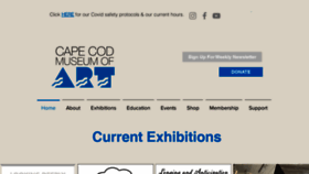 What Ccmoa.org website looked like in 2023 (1 year ago)