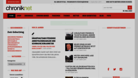 What Chroniknet.de website looked like in 2023 (1 year ago)