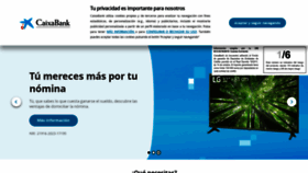 What Caixabank.es website looked like in 2023 (1 year ago)