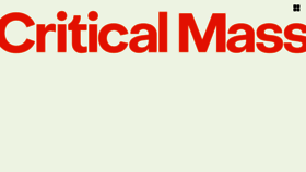 What Criticalmass.com website looked like in 2023 (1 year ago)