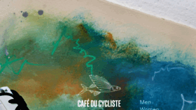 What Cafeducycliste.com website looked like in 2023 (1 year ago)