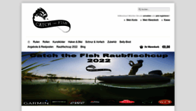 What Catchthefish.at website looked like in 2023 (1 year ago)