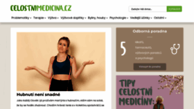 What Celostnimedicina.cz website looked like in 2023 (1 year ago)