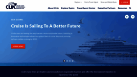 What Cruising.org website looked like in 2023 (1 year ago)