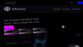 What Codeweavers.com website looked like in 2023 (1 year ago)